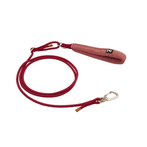 Hurtta Eco virves pavada regulējama 180cm x 6mm, sarkana