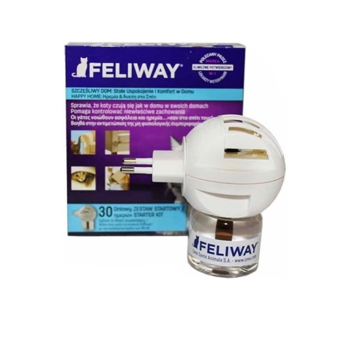 Feliway difuzors kaķiem+uzpildāma pudelīte, 48 ml 