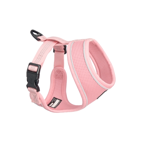 FEEL ACTIVE Soft krūšu siksna suņiem, S, rozā