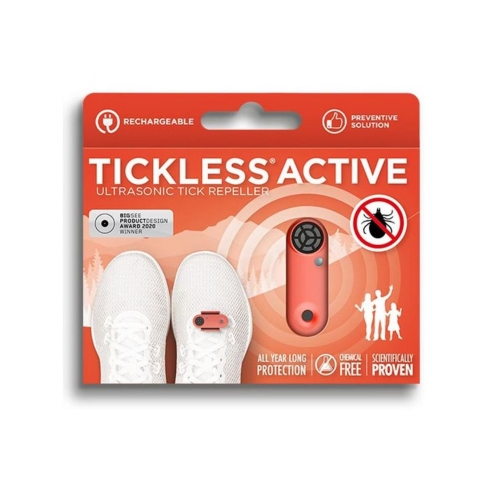 Tickless Active ultraskaņas repel. ierīce pret ērcēm sarkana (USB)