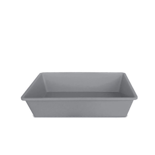 STEFANPLAST pakaišu kaste kaķiem, 50 x 35 x 12 cm, pelēka