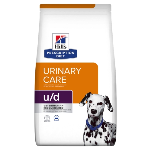 HILL'S PD u/d Urinary Care sausā barība suņiem, vista, 4kg