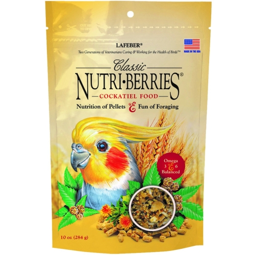 Nutri-Berries pilnvērtīga barība maziem putniem 284 g