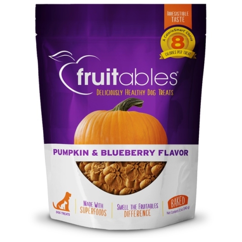 FRUITABLES gardums suņiem ķirbis/mellenes 200g