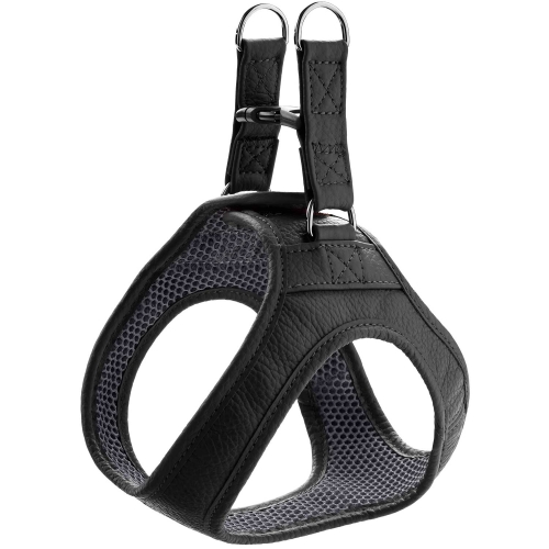 Hunter Hilo Step-In krūšu siksna in S black leather