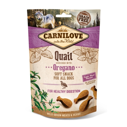 CARNILOVE gardums suņiem, paipala/oregano, 200g