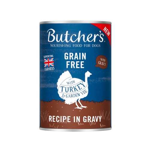 BUTCHER'S Original mitrā barība suņiem ar tītaru mērcē 400g