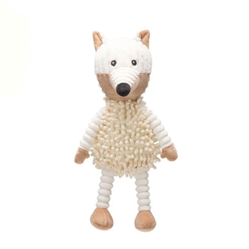 BEEZTEES Juno Eco Fox rotaļlieta suņiem, 36cm, bēša