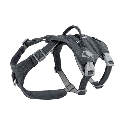 HURTTA Safeguard Eco krūšu siksna suņiem 55-70cm, pelēka
