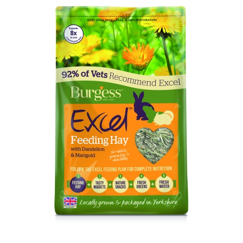 BURGESS Excel siens ar pienenēm un klinģerītēm 1kg