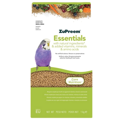 ZUPREEM Essentials maza izmēra putniem, 1kg