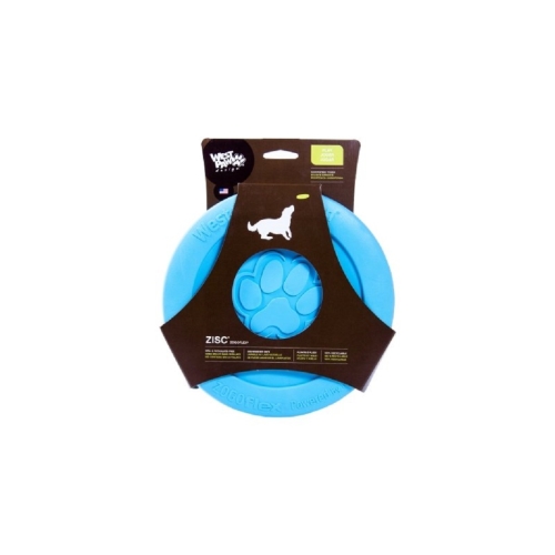 WEST PAW Zisc gumijas rotaļlieta suņiem 21,6 cm, zila