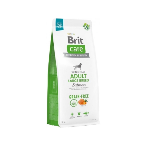 BRIT Care Large sausā barība suņiem bez graudaugiem, ar lasi 12kg