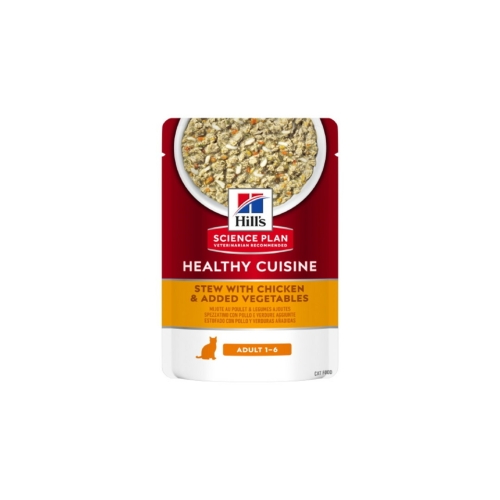 HILL'S SP sautējums kaķiem vistas gaļa/dārzeņi 80g