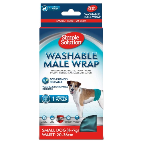 SIMPLE SOLUTION autiņi suņu puikām, mazgājami, S
