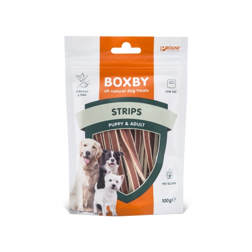 BOXBY kārums suņiem Strips 100 g