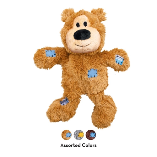 Kong Wild Knots Bears pīkstoša rotaļlieta suņiem S/M