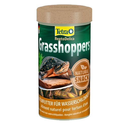 TETRA Reptodelica Grasshoppers papildbarība reptiļiem, 250ml