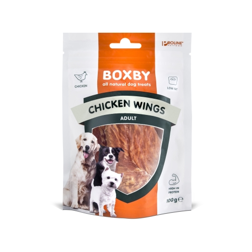 BOXBY kārums suņiem Chicken Wings 100 g