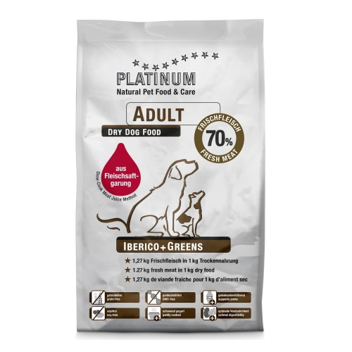PLATINUM sausā barība suņiem ar ibērijas cūkas gaļu 1,5kg