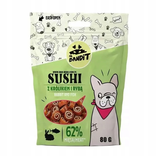 MR.BANDIT Sushi rolli truša gaļa/zivs 80 g