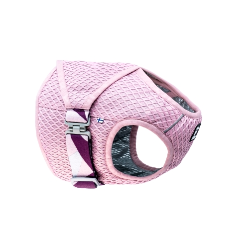 HURTTA atvēsinoša veste 45-55 cm, gaiši rozā