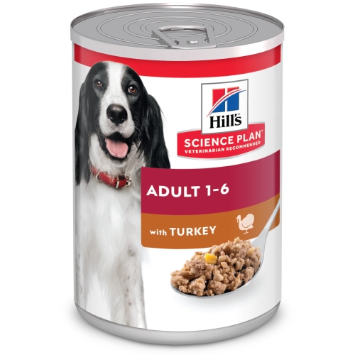 HILL'S SP Adult mitrā barība suņiem, tītars, 370g