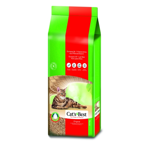 CAT'S BEST Original pakaiši kaķu tualetei, 17,2kg/40 L