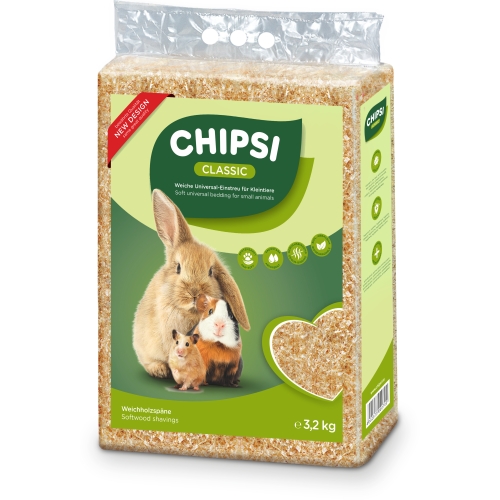 CHIPSI Classic skujkoku skaidu pakaiši 3,2kg/60l