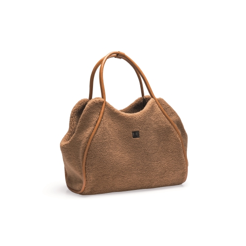 BEEZTEES DBL Tebby pārnēsājamā soma, 43x18x35cm, brūna