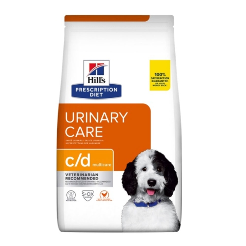 HILL'S PD c/d Multicare sausā barība suņiem, vista, 1.5kg