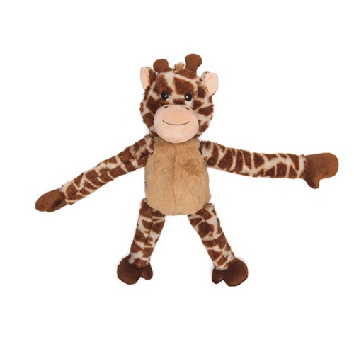 BEEZTEES Jungle Giraffe rotaļlieta suņiem, 40x23x14cm