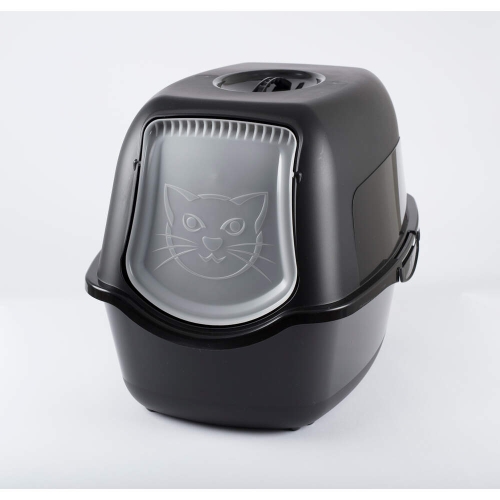 MYPET kaķu tualete, melns
