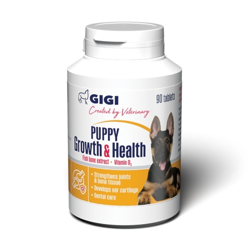 GIGI Puppy Growth&Health tabletes suņiem N90