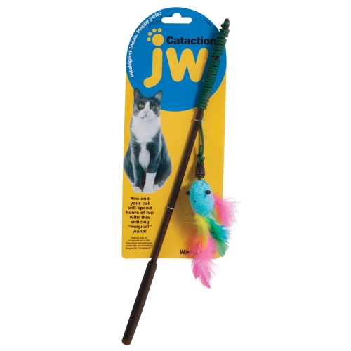 JW Cataction Zizlis ar spalvām rotaļlieta kaķiem