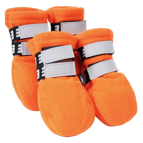 Icepeak Fleece Booties suņu zābaciņi M oranži