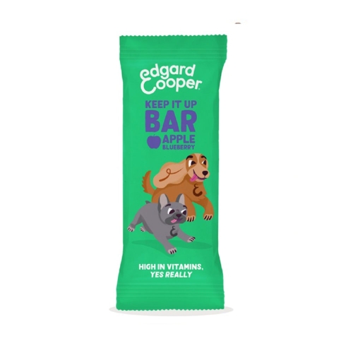 EDGARD COOPER Bar kārums- batoniņš suņiem āboli/mellenes 25g