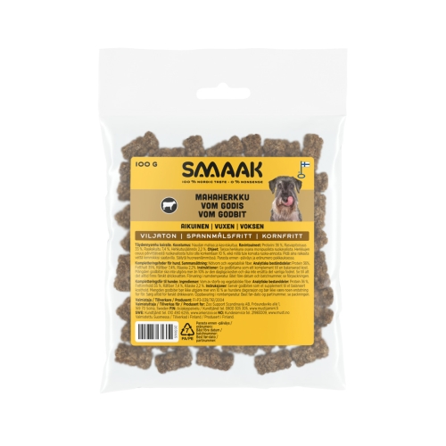 SMAAK gardumi suņiem, spēķes, 100g