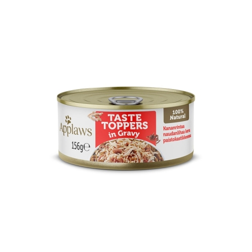 APPLAWS Taste Toppers Vistas krūtiņa ar liellopu gaļu mērcē, 156g