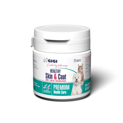GIGI Skin&Coat tabletes suņiem/kaķiem N21