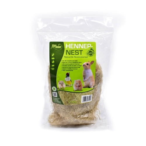 ZOOBEST ligzdas materiāls no kaņepēm, 30g