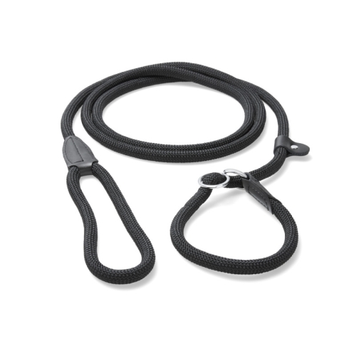 BASIC Retriever pavada suņiem, 250cm, melna