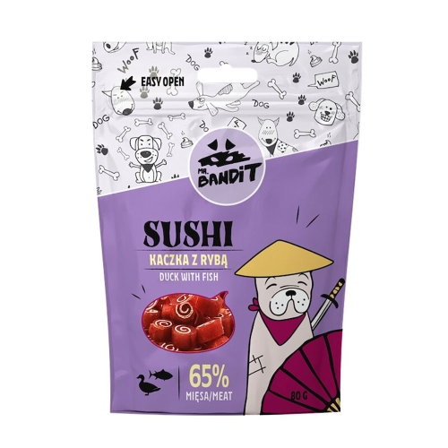 MR BANDIT Sushi rolli pīles gaļa /zivs 80 g