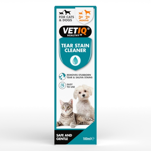 VETIQ Tear Stain Cleaner līdzeklis kaķiem/suņiem, 100ml
