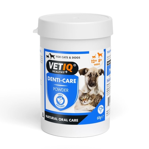 VETIQ Denti-Care pulveris suņiem/kaķiem, 60g