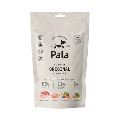 PALA Raw Food Original kaltēta svaigā barība suņiem 100g