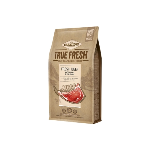 CARNILOVE True Fresh sausā barība suņiem, liellops, 11,4kg