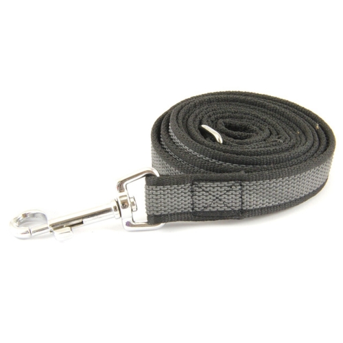 ONEGA pavada suņiem 2m x 25mm, pelēka