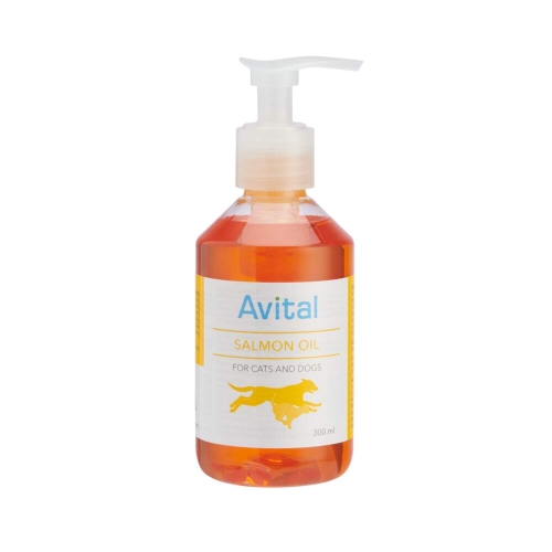 AVITAL laša eļļa, suņiem un kaķiem, 300 ml