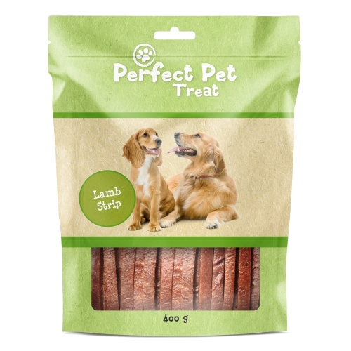 PERFECT PET Strips gardums suņiem, jērs, 400g